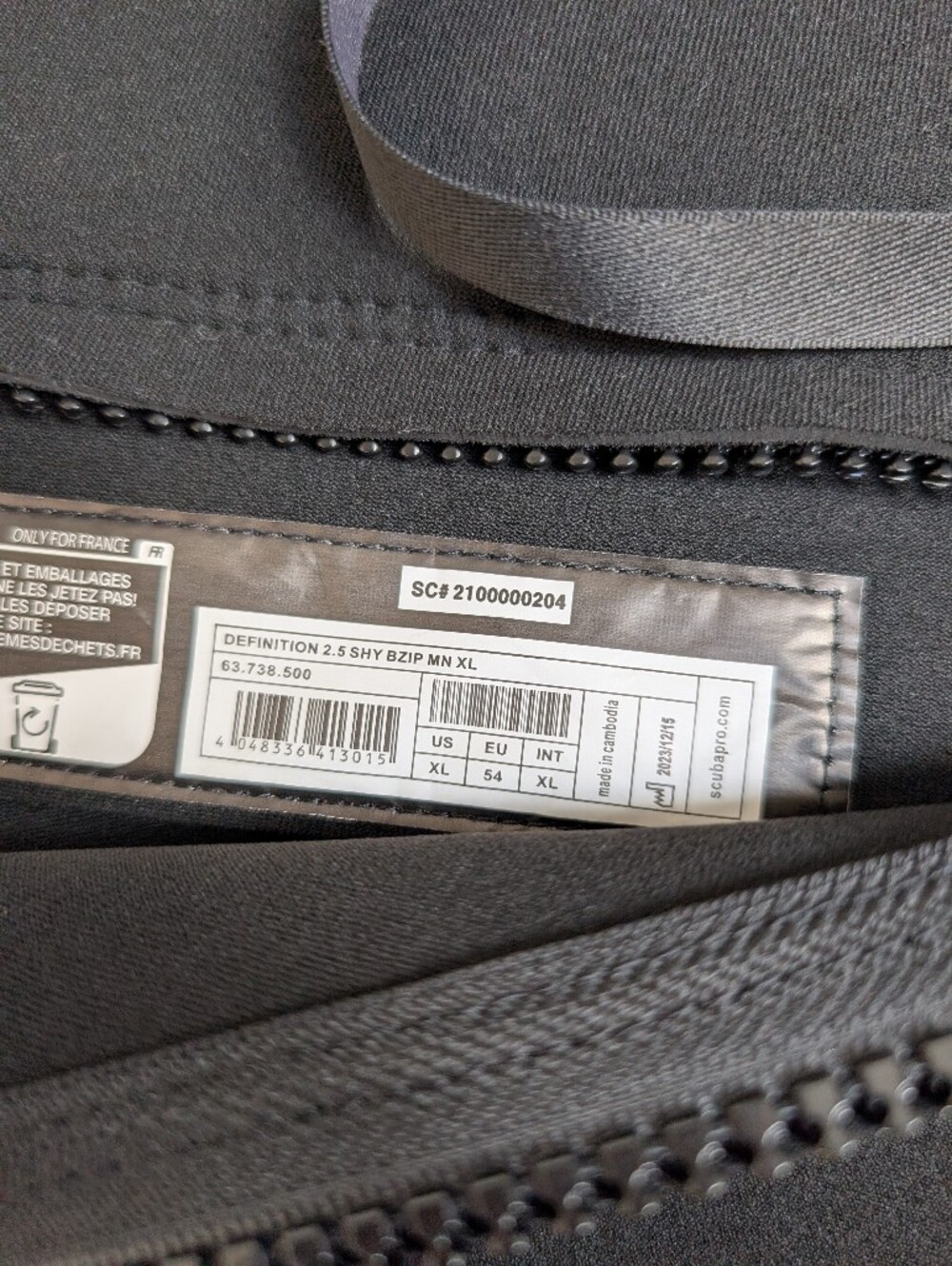 Scubapro 2.5mm Definition Men's Shorty Wetsuit - Picture 6 of 7